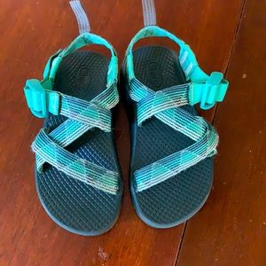Girls Chaco Marled Pine Sandals Size 10